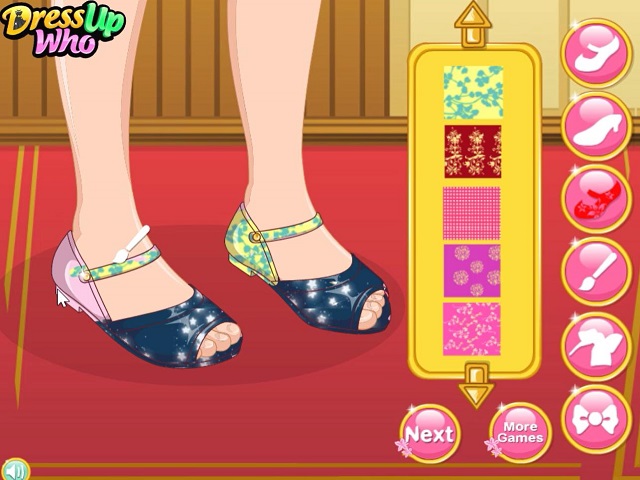 PRINCESS MULAN SHOES DESIGN joc online  POMU Jocuri